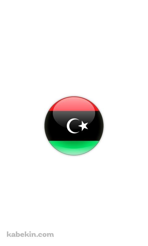 リビア 国旗のAndroidの壁紙(480px x 800px) スマホ用