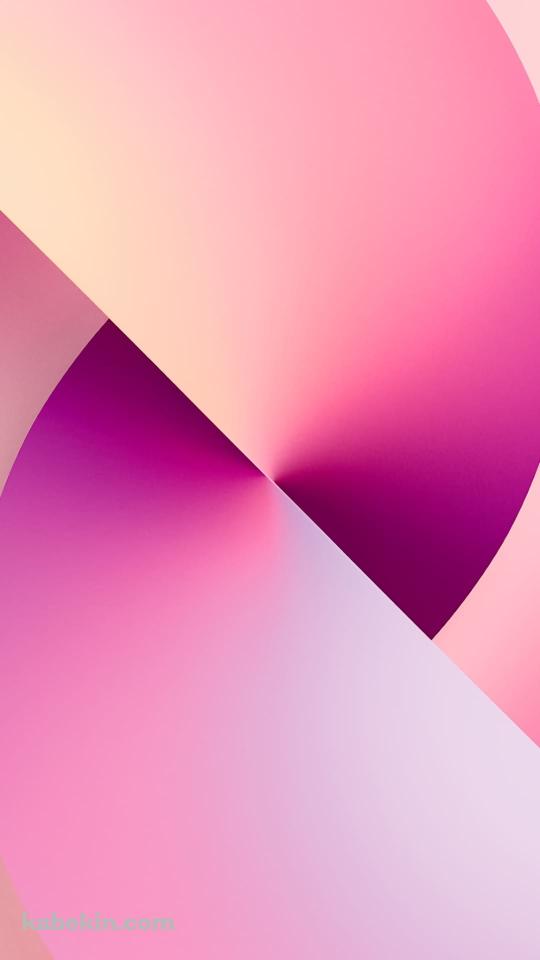 綺麗な光沢のあるピンクのテクスチャーのAndroidの壁紙(540px x 960px) スマホ用