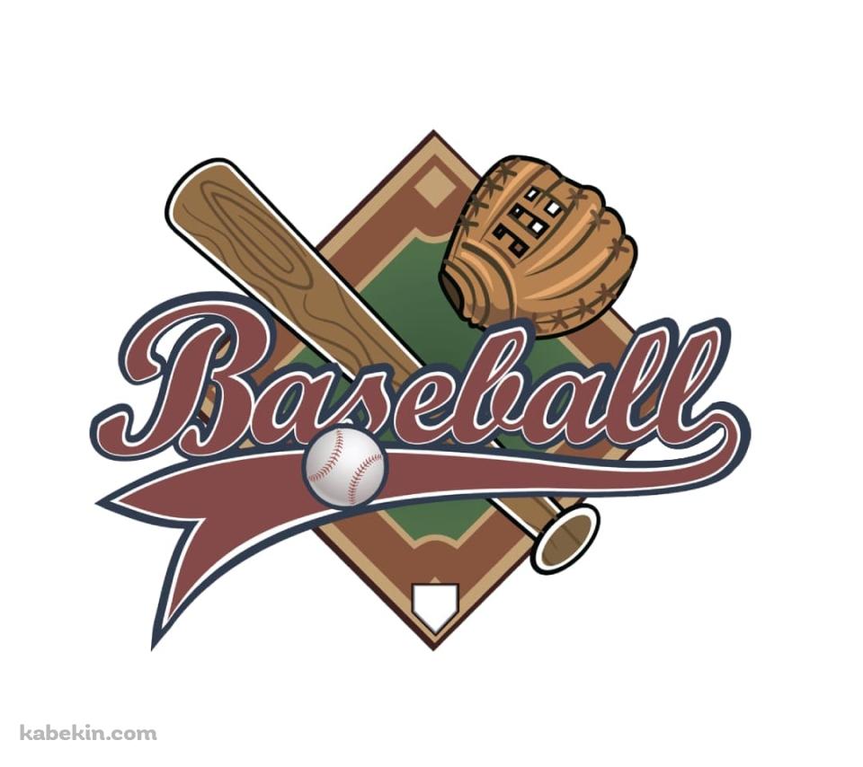 野球のロゴのAndroidの壁紙(960px x 854px) スマホ用