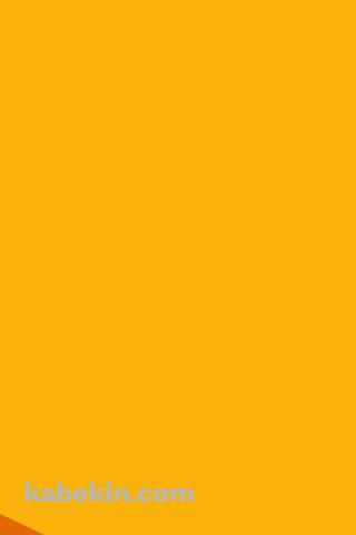 黄色のシンプルなポリゴンのAndroidの壁紙(320px x 480px) スマホ用