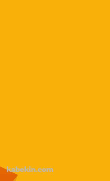 黄色のシンプルなポリゴンのAndroidの壁紙(360px x 592px) スマホ用