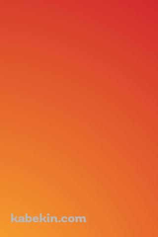 綺麗なオレンジのグラデーションのAndroidの壁紙(320px x 480px) スマホ用
