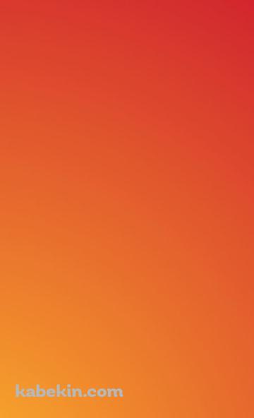 綺麗なオレンジのグラデーションのAndroidの壁紙(360px x 592px) スマホ用