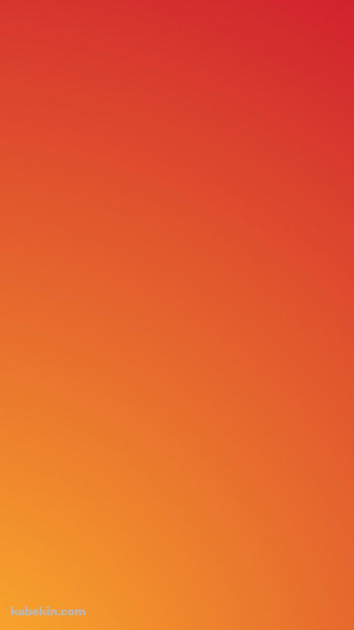 綺麗なオレンジのグラデーションのAndroidの壁紙(720px x 1280px) スマホ用