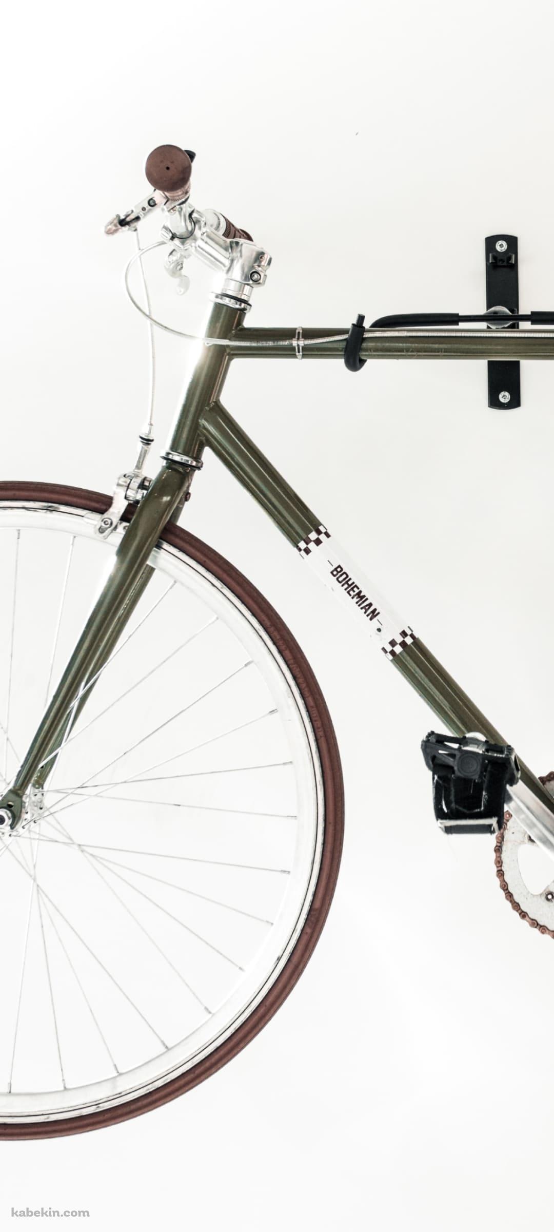 緑の自転車 BOHEMIANのAndroidの壁紙(1080px x 2400px) スマホ用
