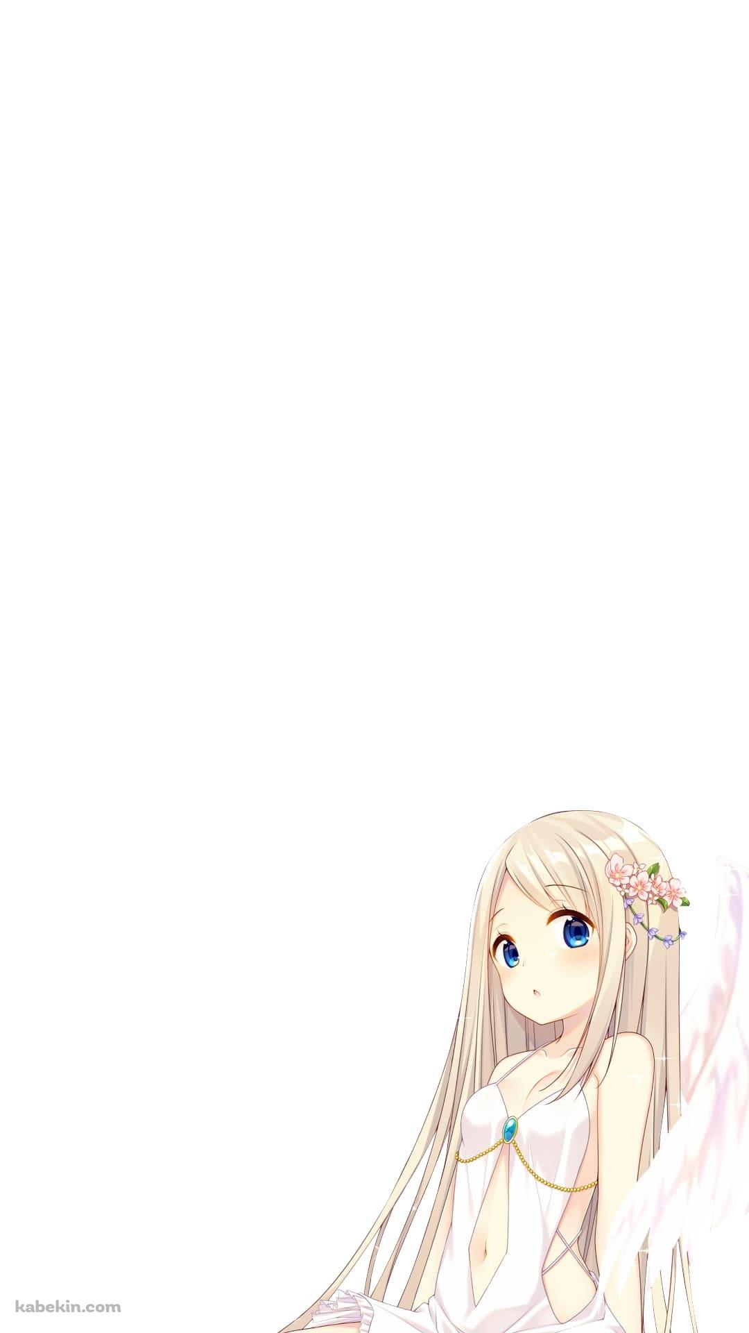 天使 かわいい女の子のAndroidの壁紙(1080px x 1920px) スマホ用