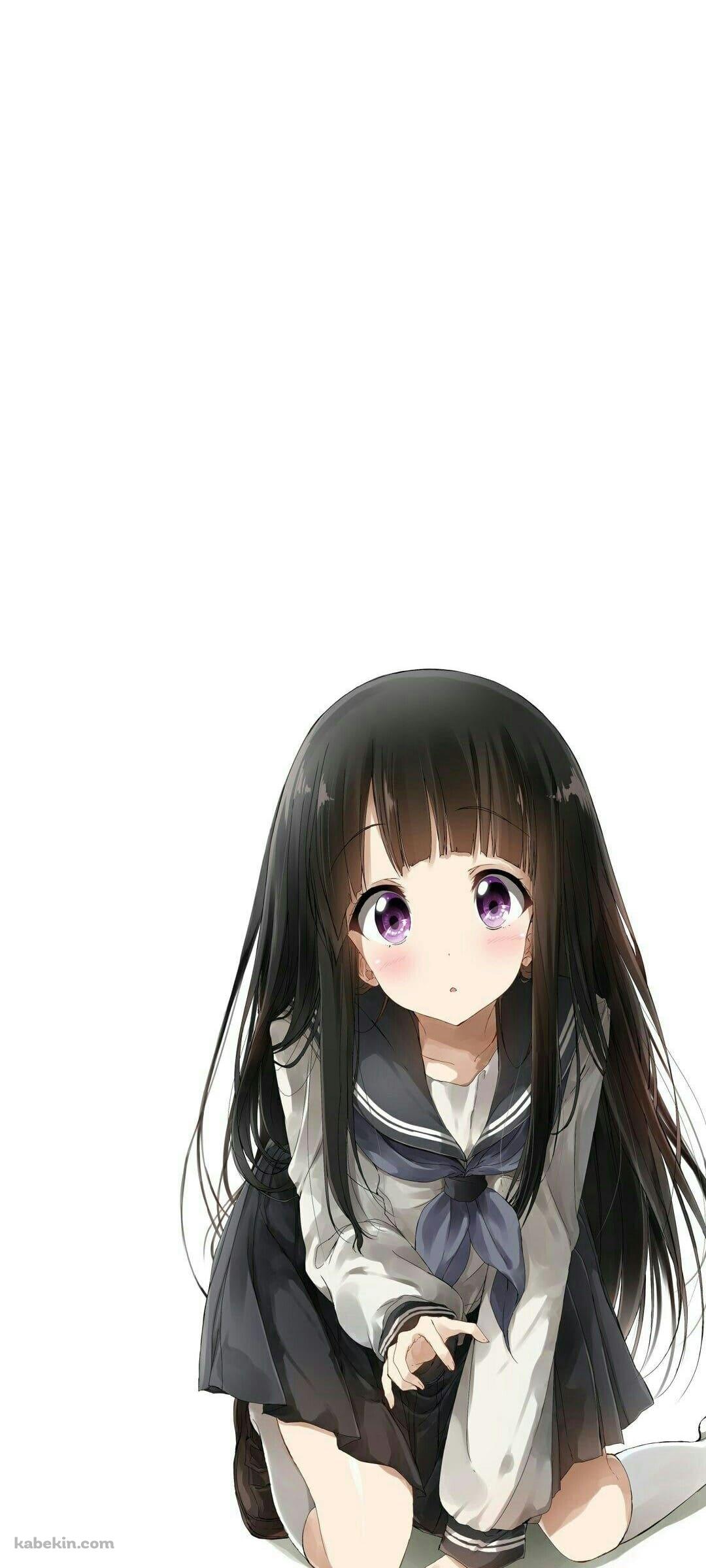 氷菓 千反田 えるのAndroid用のスマホ壁紙(1080 x 2400)| 壁紙キングダム