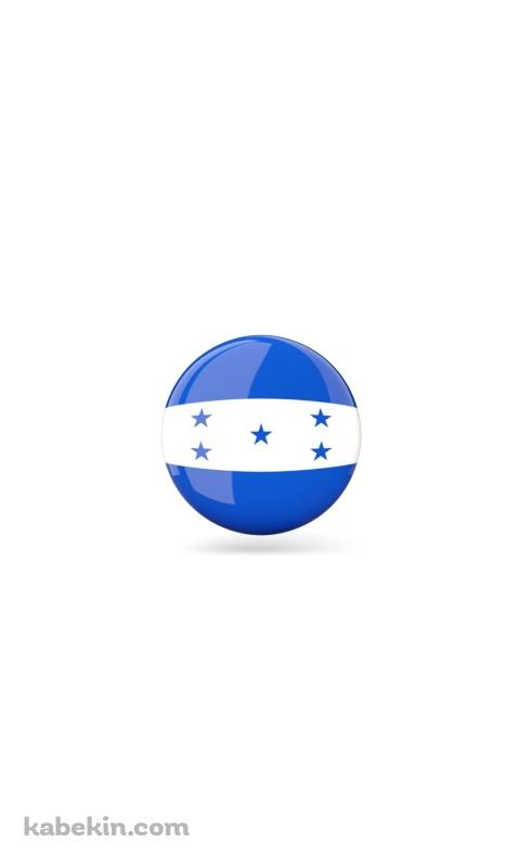 ホンジュラス 国旗のAndroidの壁紙(480px x 800px) スマホ用