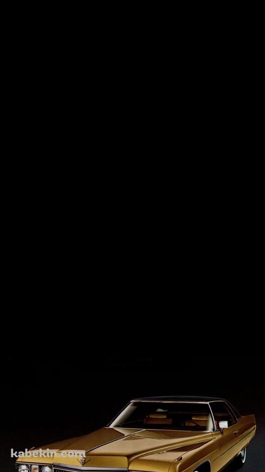 金のキャデラックのAndroidの壁紙(540px x 960px) スマホ用