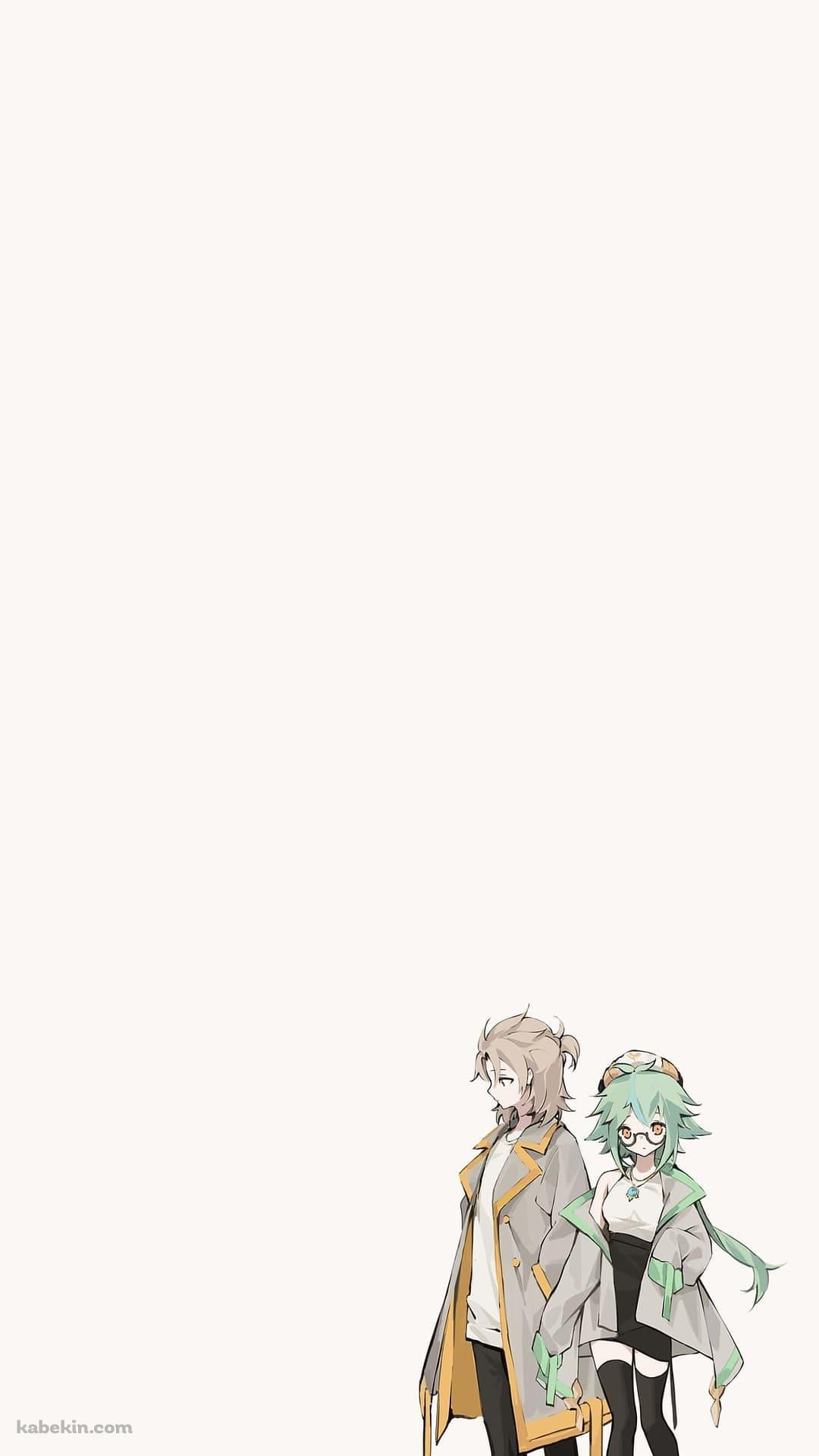 原神インパクト アルベド スクロースのAndroidの壁紙(1080px x 1920px) スマホ用