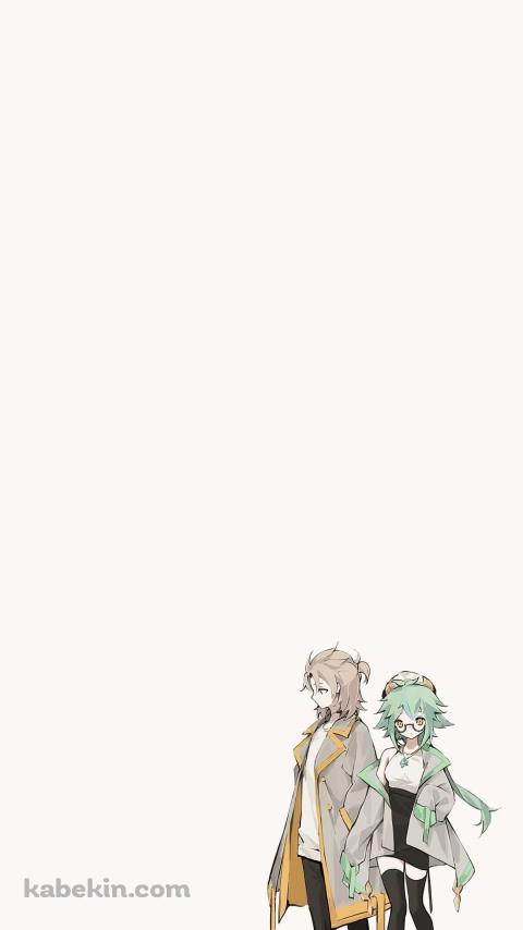 原神インパクト アルベド スクロースのAndroidの壁紙(480px x 854px) スマホ用