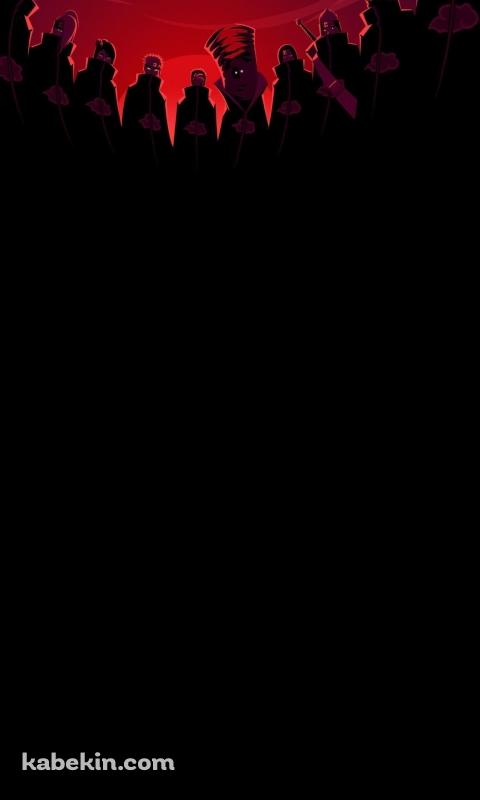 NARUTO 暁のAndroidの壁紙(480px x 800px) スマホ用