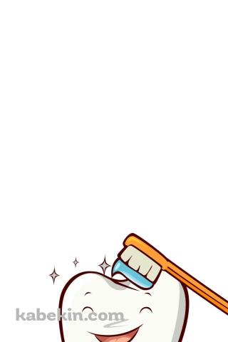歯ブラシ・歯磨きのAndroidの壁紙(320px x 480px) スマホ用
