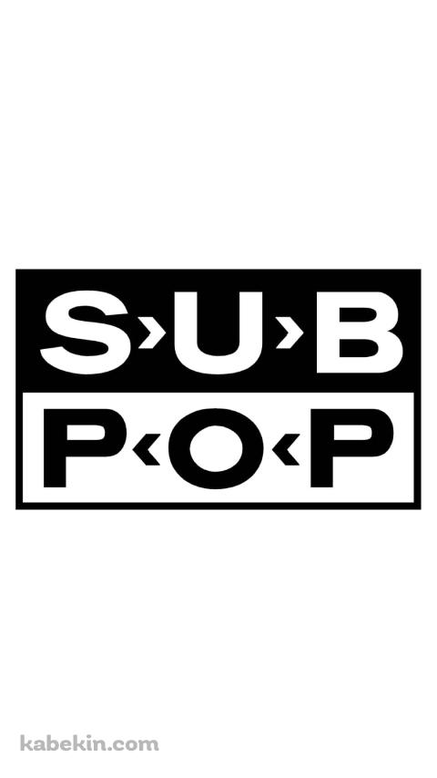 Sub Pop Records（サブ・ポップ・レコーズ）のAndroidの壁紙(480px x 854px) スマホ用