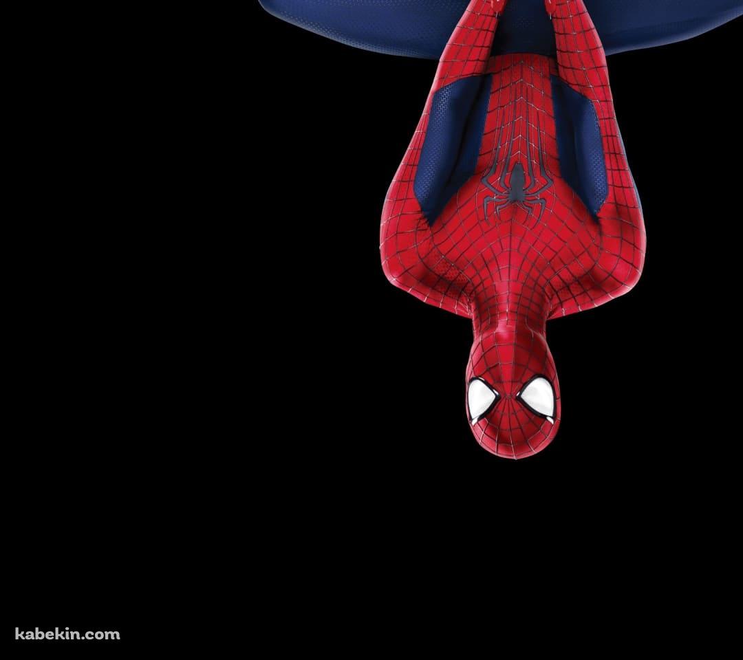 ぶら下がるスパイダーマンのAndroidの壁紙(1080px x 960px) スマホ用