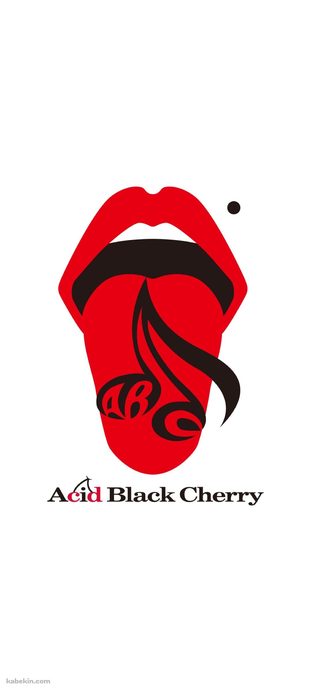 Acid Black Cherry 白のAndroidの壁紙(1080px x 2400px) スマホ用