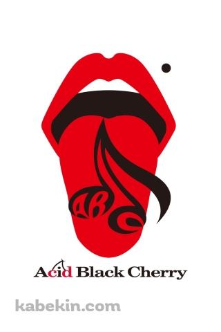 Acid Black Cherry 白のAndroidの壁紙(320px x 480px) スマホ用