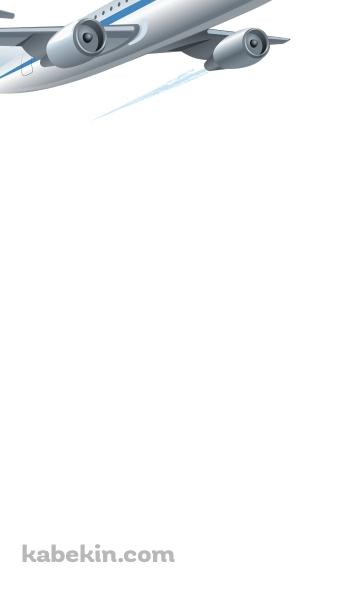 飛行機 フライト イラストのAndroidの壁紙(360px x 592px) スマホ用