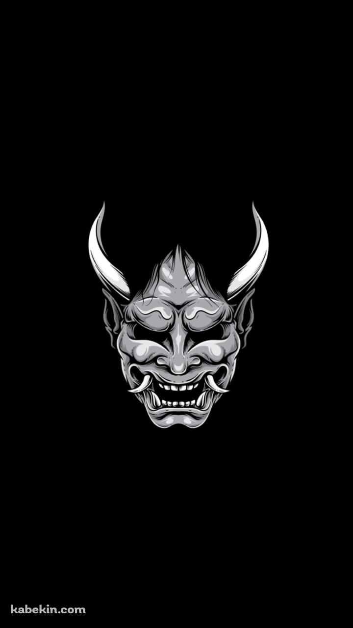 鬼・般若の面のAndroidの壁紙(720px x 1280px) スマホ用