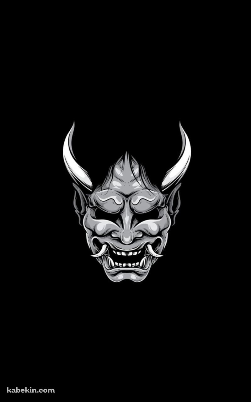鬼・般若の面のAndroidの壁紙(800px x 1280px) スマホ用