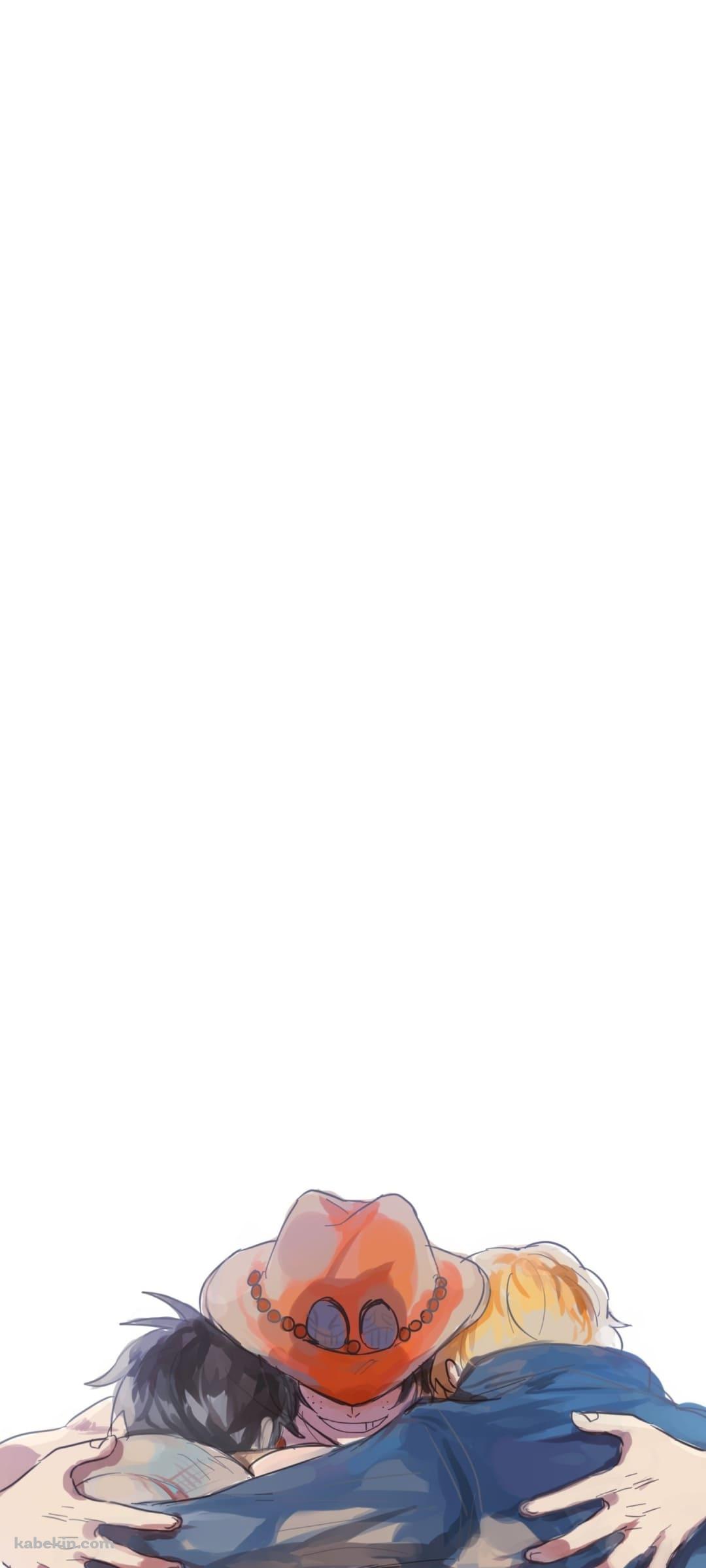 ワンピース ルフィ ポートガス・D・エース サポのAndroidの壁紙(1080px x 2400px) スマホ用