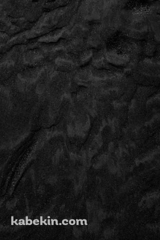 ザラついた黒いテクスチャーのAndroidの壁紙(320px x 480px) スマホ用
