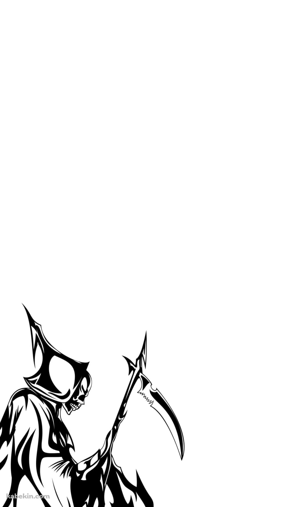 鎌を持った死神のAndroidの壁紙(1080px x 1776px) スマホ用