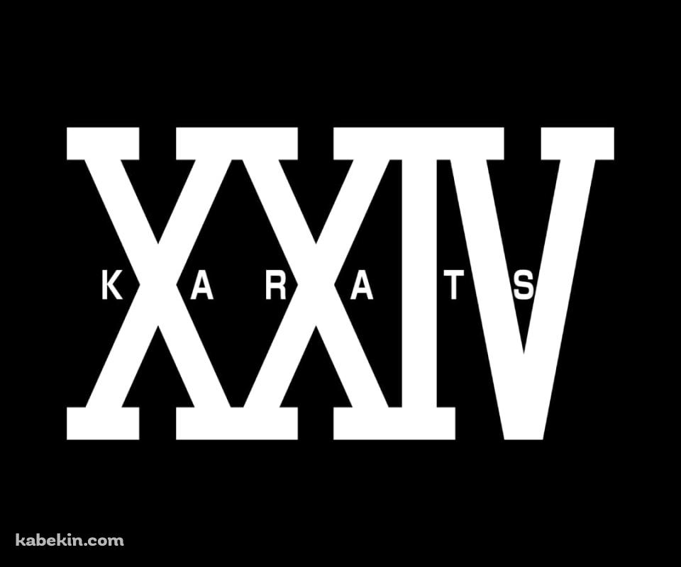 24karats ⅩⅩⅣKARATS 黒のAndroidの壁紙(960px x 800px) スマホ用