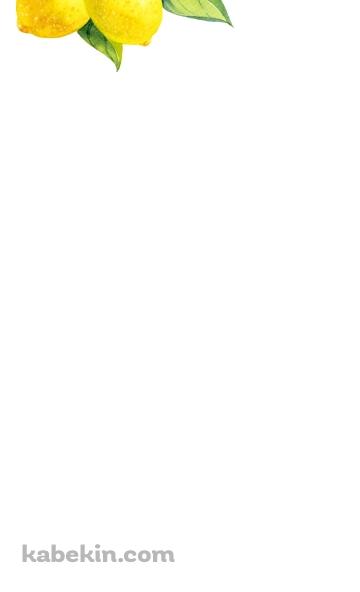 水彩のレモンのAndroidの壁紙(360px x 592px) スマホ用