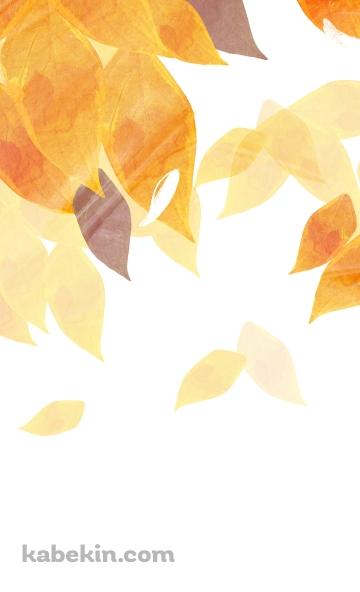 秋 紅葉のイラストのAndroidの壁紙(360px x 592px) スマホ用