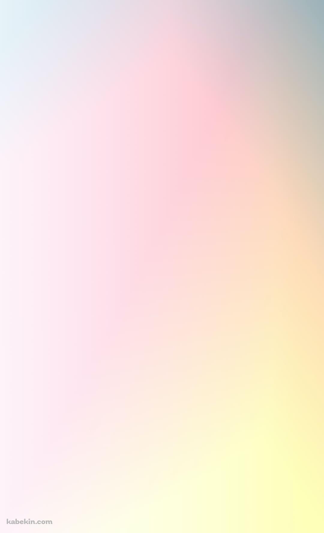 淡い虹色のテクスチャーのAndroidの壁紙(1080px x 1776px) スマホ用