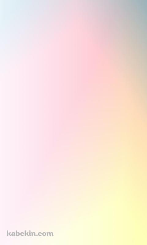 淡い虹色のテクスチャーのAndroidの壁紙(480px x 800px) スマホ用