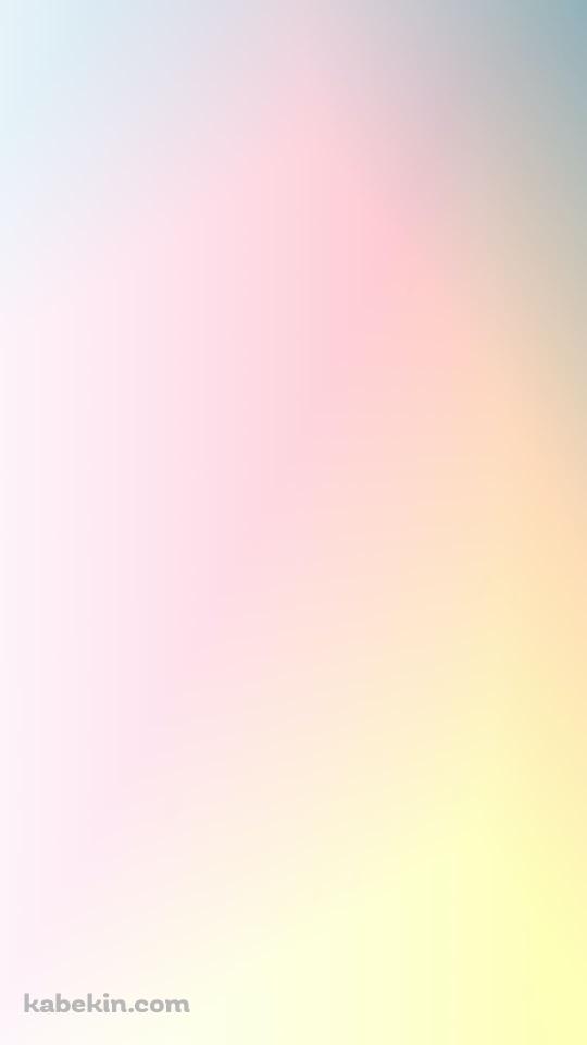 淡い虹色のテクスチャーのAndroidの壁紙(540px x 960px) スマホ用