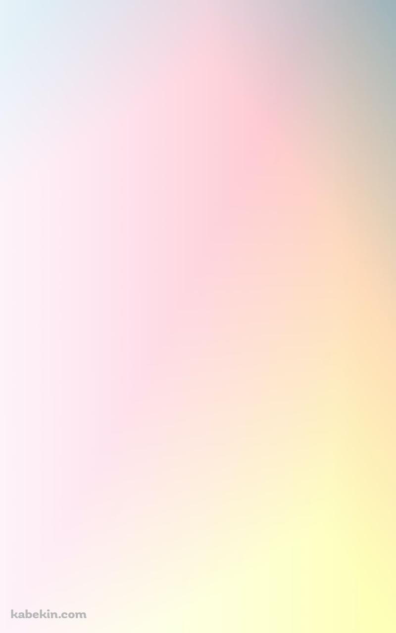 淡い虹色のテクスチャーのAndroidの壁紙(800px x 1280px) スマホ用