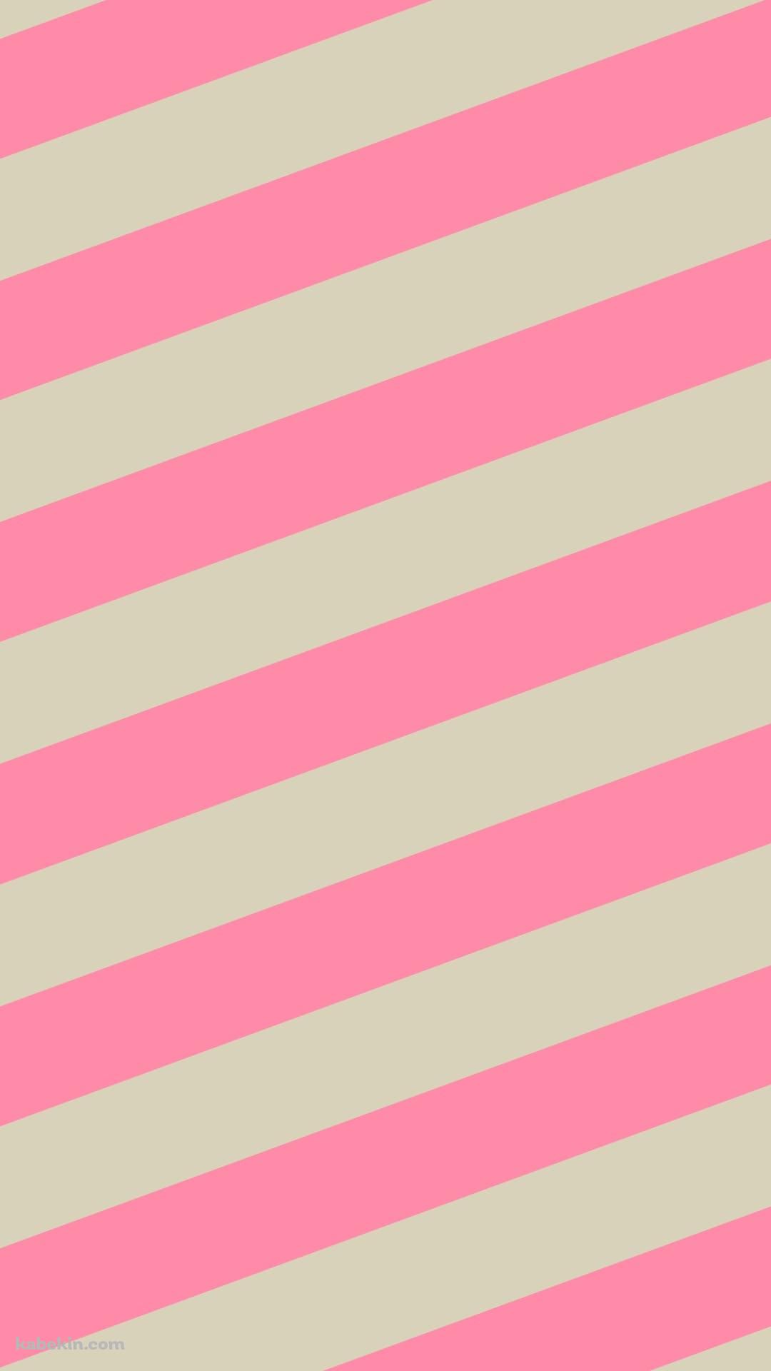 ビビッドなピンク色のボーダー柄のAndroidの壁紙(1080px x 1920px) スマホ用