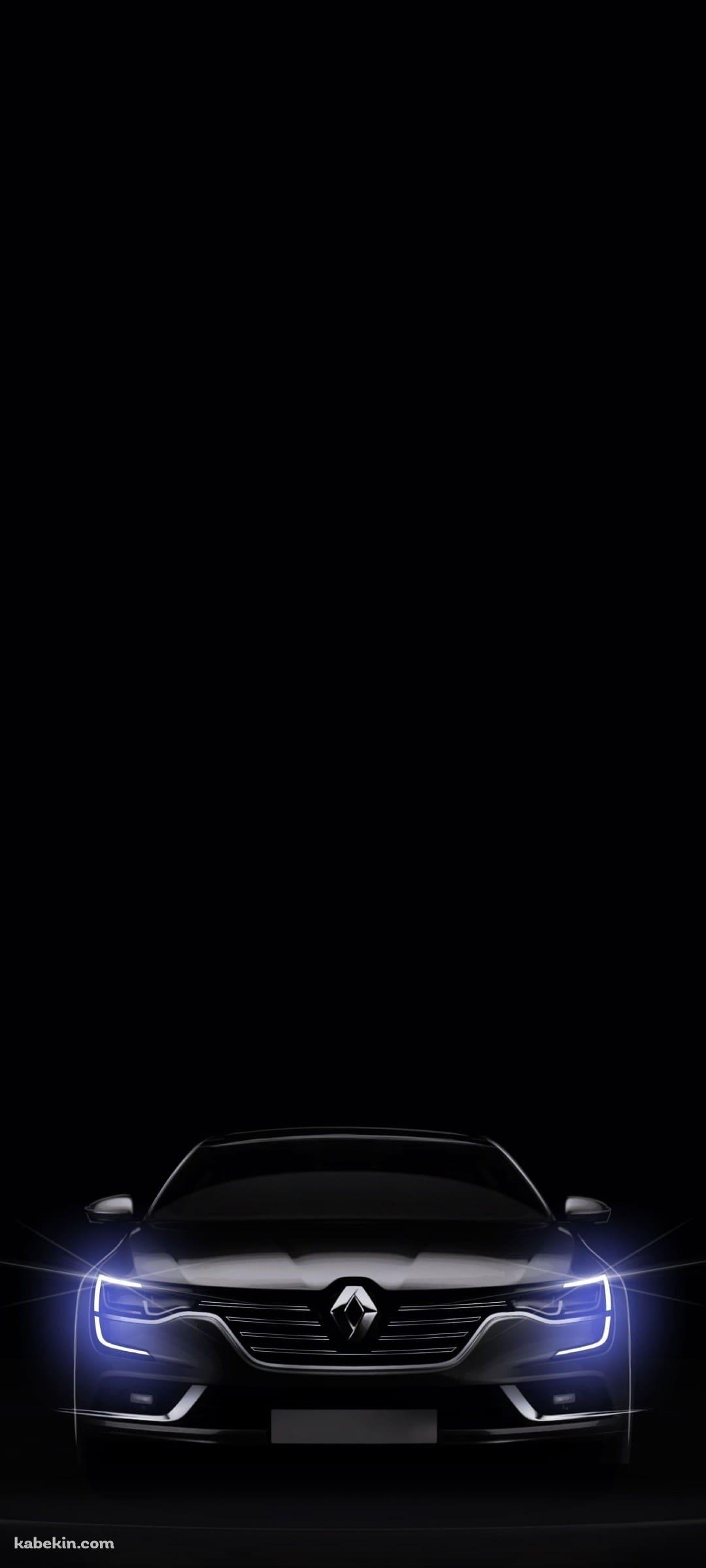 かっこいい黒のルノー 車のAndroidの壁紙(1080px x 2400px) スマホ用