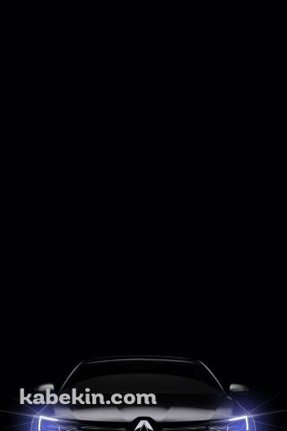 かっこいい黒のルノー 車のAndroidの壁紙(320px x 480px) スマホ用