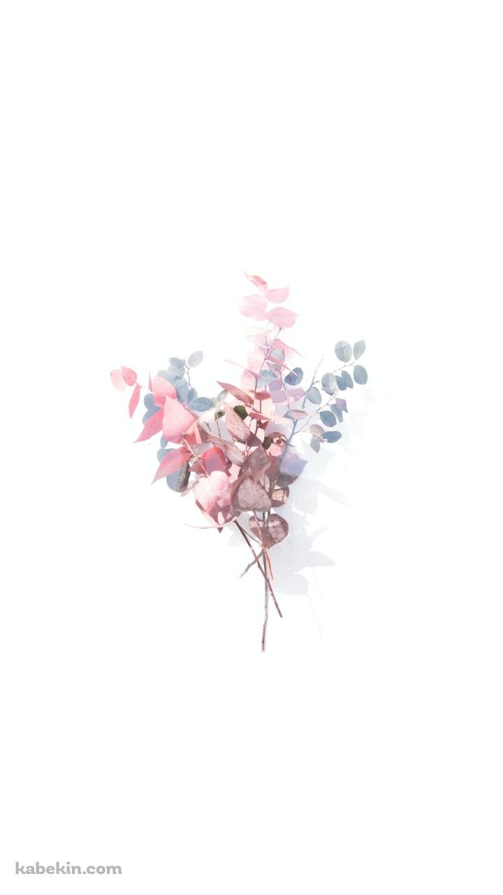 ピンクの花 ミニマルのAndroidの壁紙(720px x 1280px) スマホ用