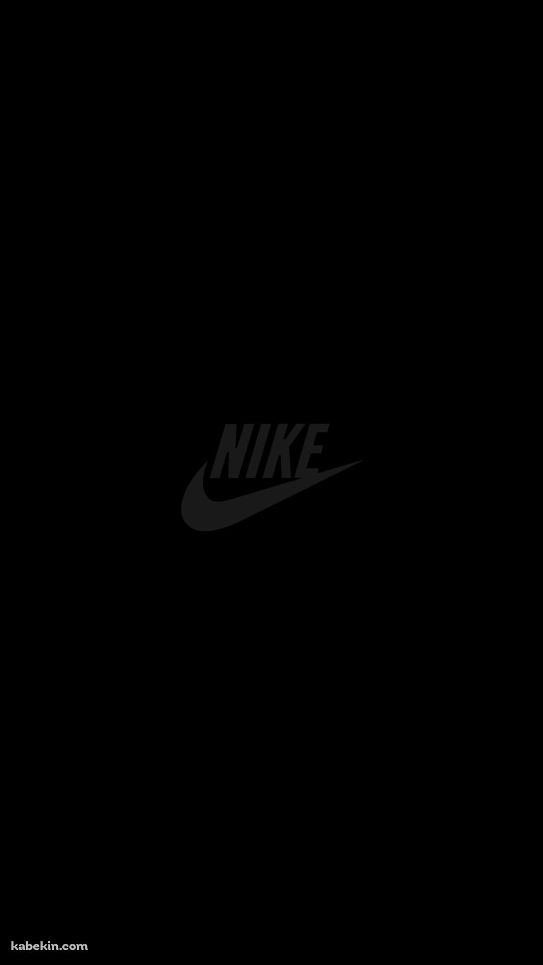 黒 ミニマルなNIKEのロゴのAndroidの壁紙(1080px x 1920px) スマホ用