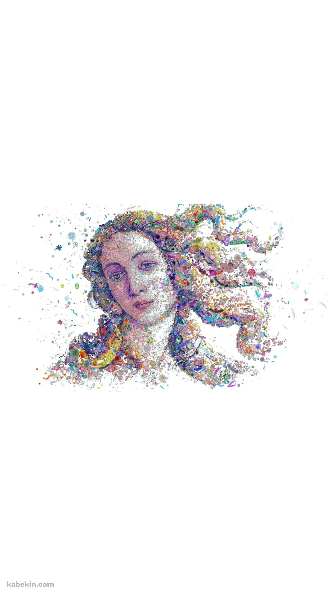ボッティチェリの絵画 Adobe イラストレーターのAndroidの壁紙(1080px x 1920px) スマホ用