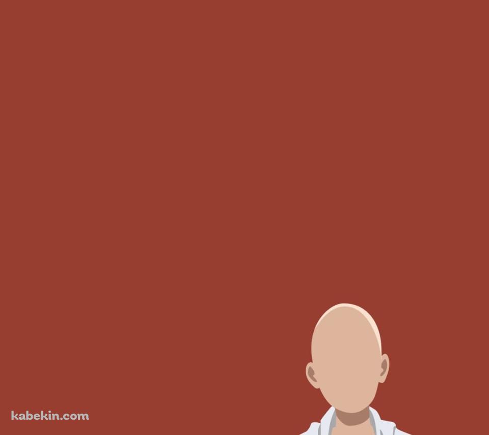 ワンパンマン サイタマ ミニマル ベクターのAndroidの壁紙(960px x 854px) スマホ用