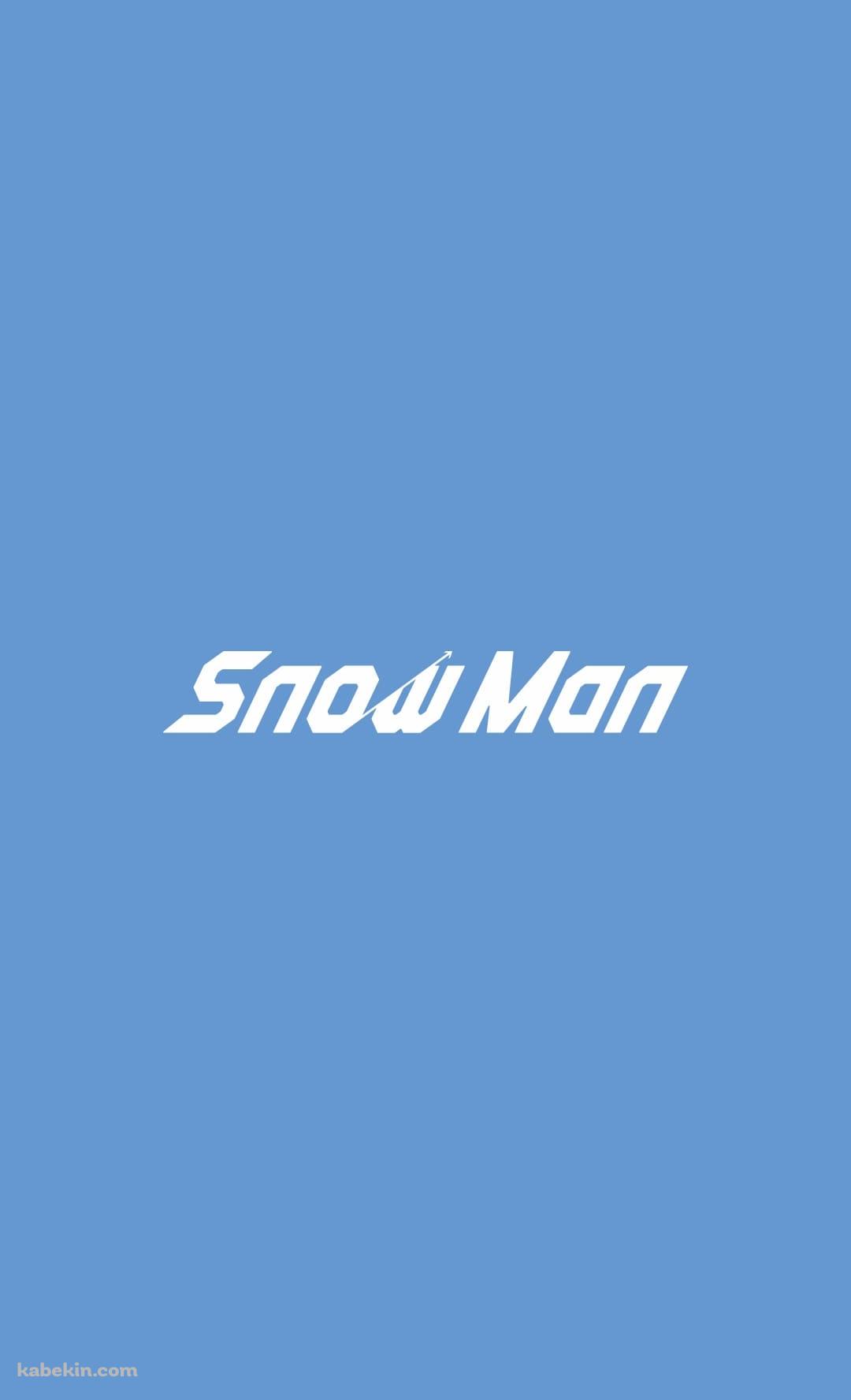Snow ManのロゴのAndroidの壁紙(1080px x 1776px) スマホ用