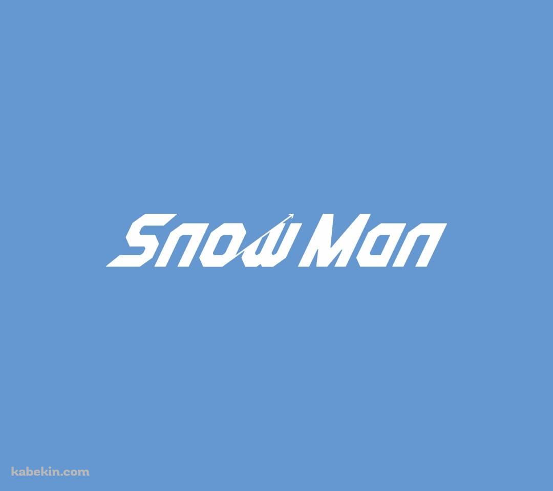Snow ManのロゴのAndroidの壁紙(1080px x 960px) スマホ用
