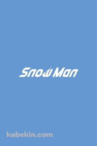 Snow ManのロゴのAndroidの壁紙(320px x 480px) スマホ用