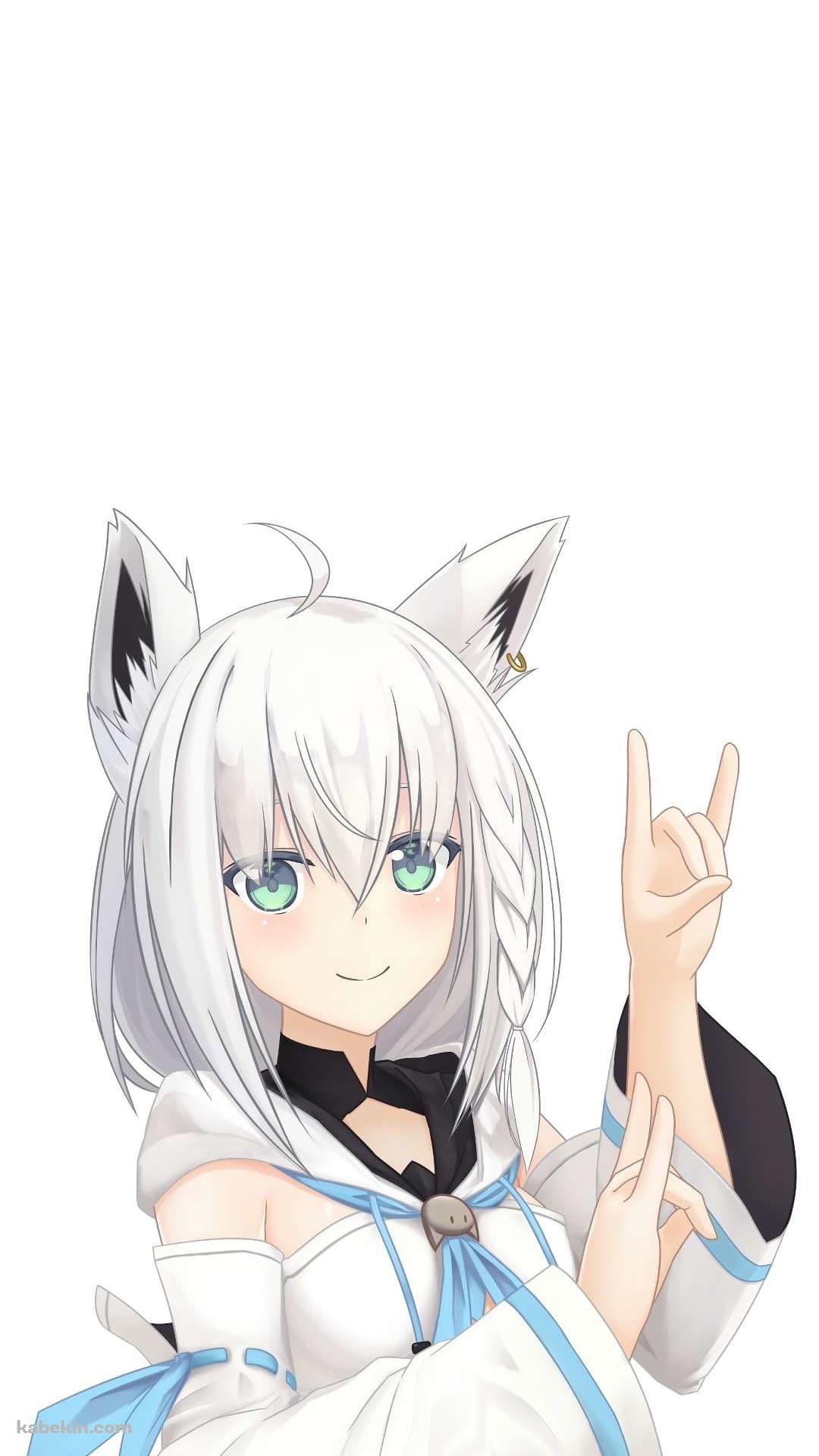 白上フブキのAndroidの壁紙(1080px x 1920px) スマホ用