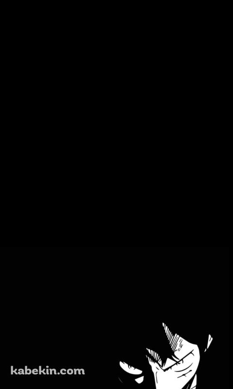 睨みつけるルフィ ワンピースのAndroidの壁紙(480px x 800px) スマホ用