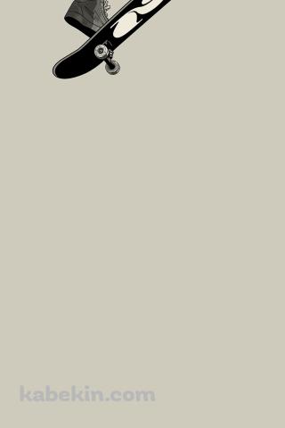 スケートボードトリックのAndroidの壁紙(320px x 480px) スマホ用
