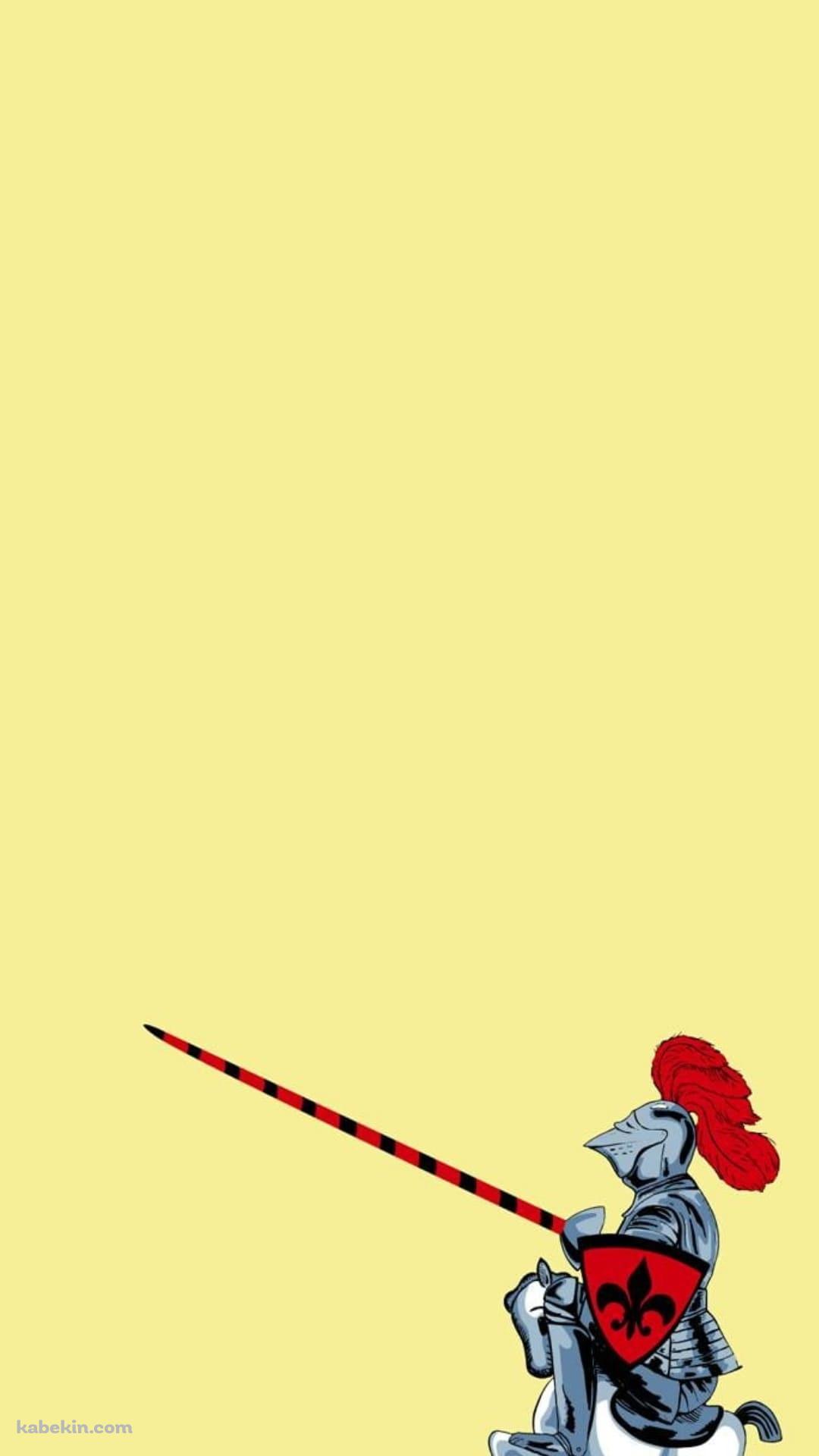 オモチャの白馬に乗る騎士 ナイトのAndroidの壁紙(1080px x 1920px) スマホ用