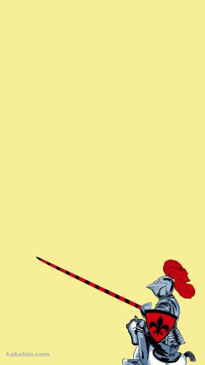 オモチャの白馬に乗る騎士 ナイトのAndroidの壁紙(720px x 1280px) スマホ用