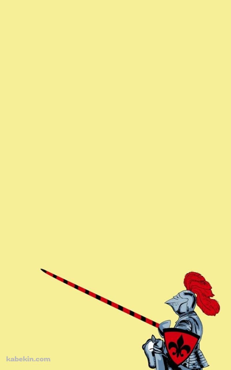 オモチャの白馬に乗る騎士 ナイトのAndroidの壁紙(800px x 1280px) スマホ用